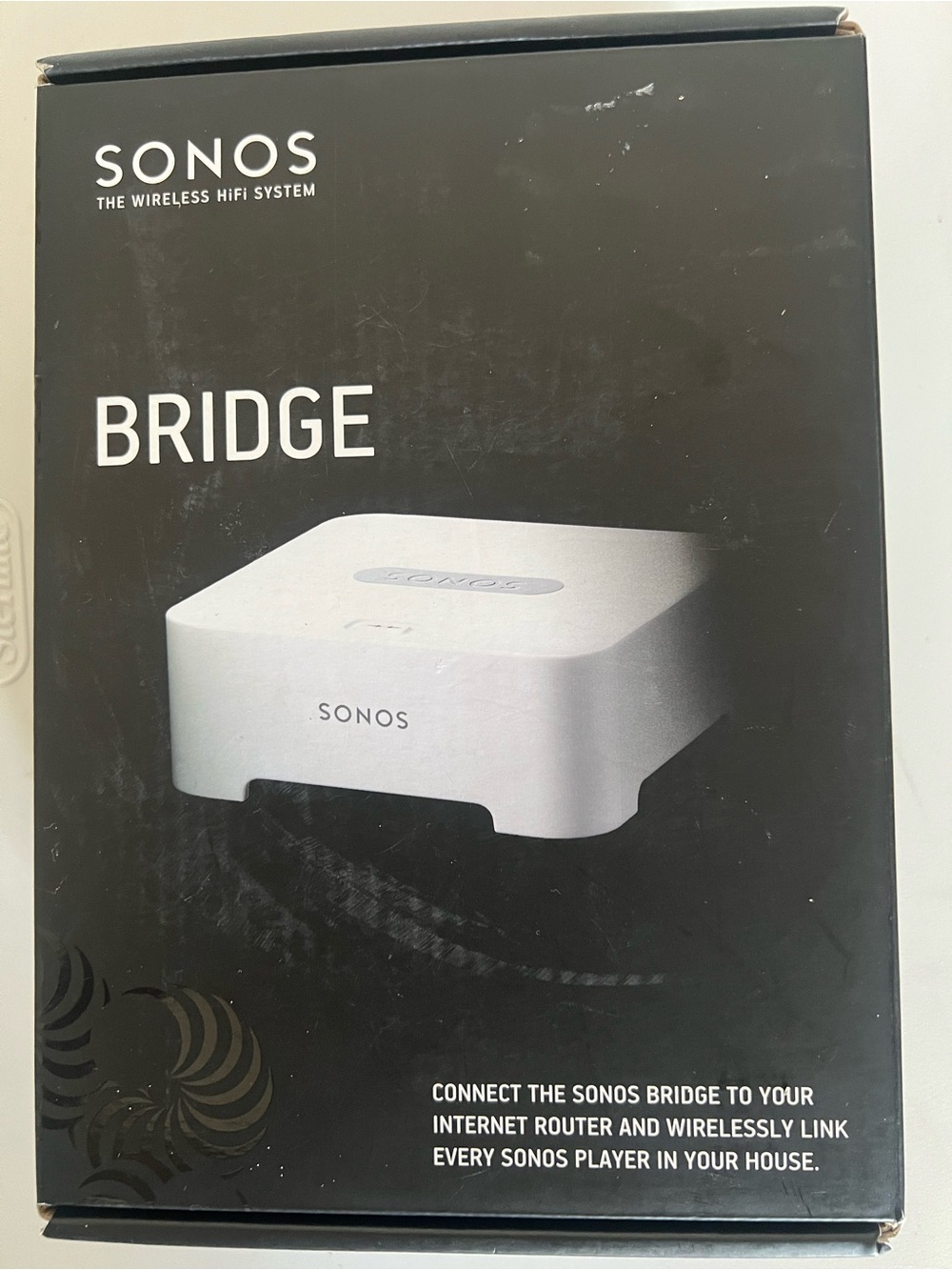 Sonos Bridge Wireless HiFi System - White New open the Box